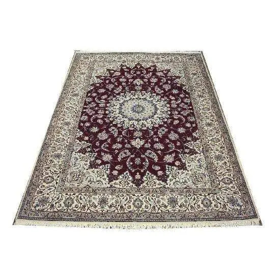 One Of The Kind Persian Nain Rug 9'10" x 6'6"